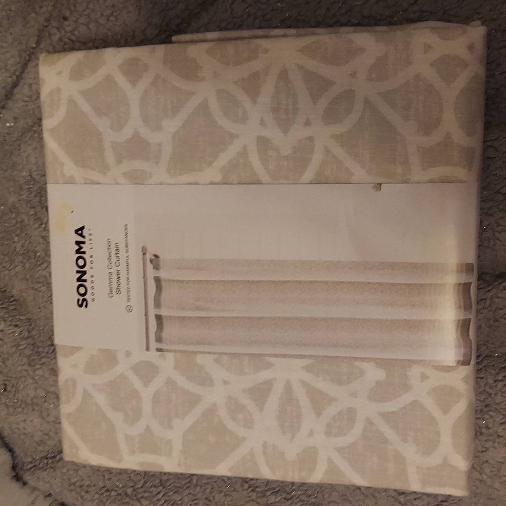 Sonoma shower curtain